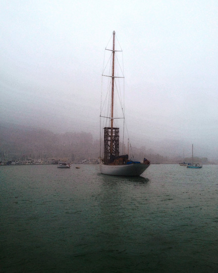 Boats in the Fog
